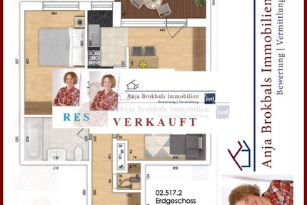 Erdgeschoss 2 in Kattenstroth_provisionsfrei für Käufer - Wohnung Gütersloh Kattenstroth | Angebot:23476089