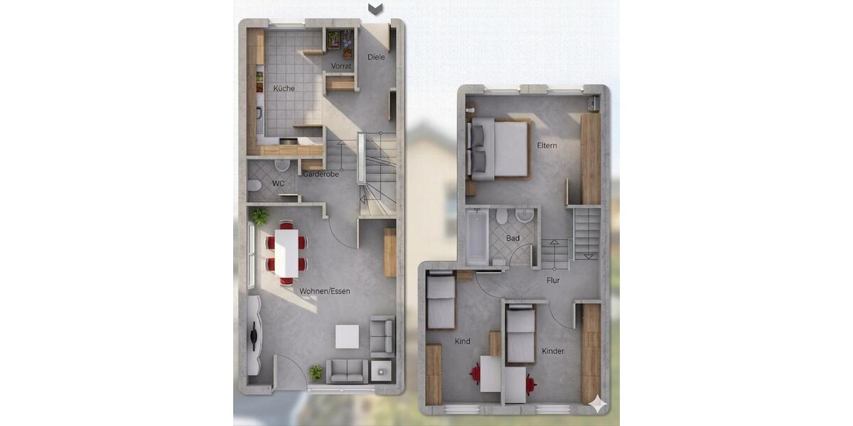 Maisonettenwohnung Gütersloh - 4 Zimmer, 83 m&sup2;, 229.000&euro; | Angebot:27438488