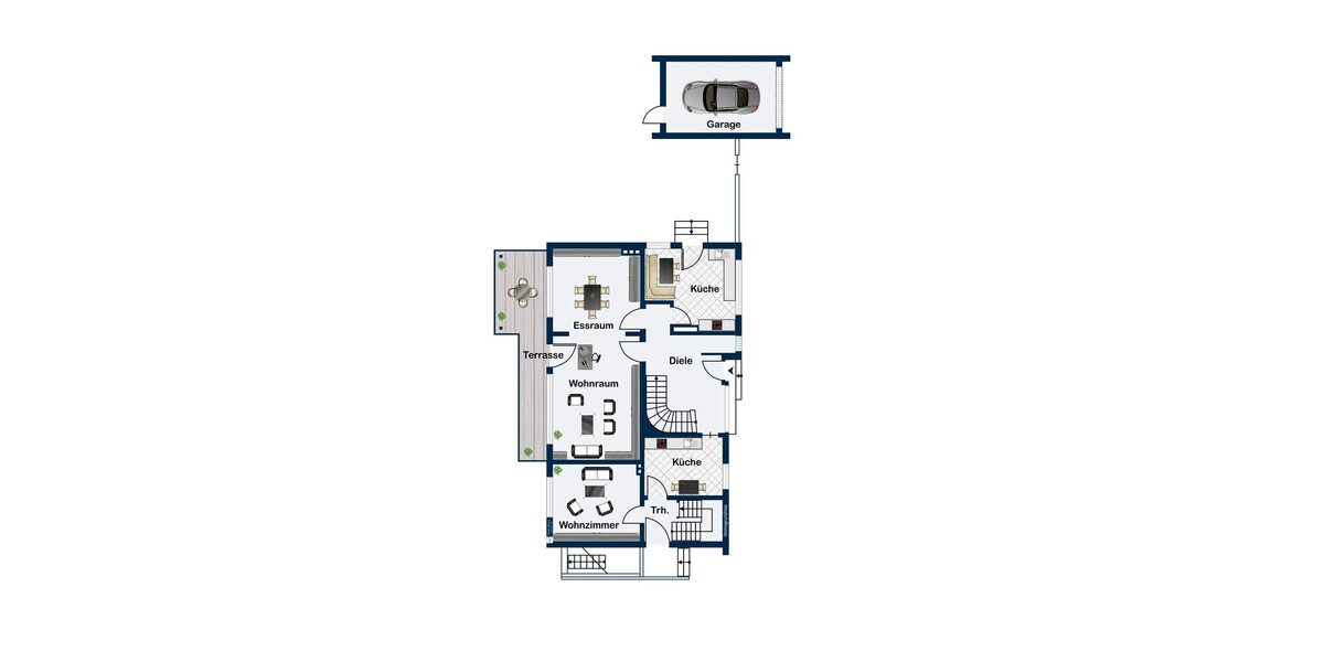 Viel Platz für die ganze Familie – Einfamilienhaus mit Einliegerwohnung und großem Traumgrundstück - Einfamilienhaus Oelde Oelde | Angebot:26689959