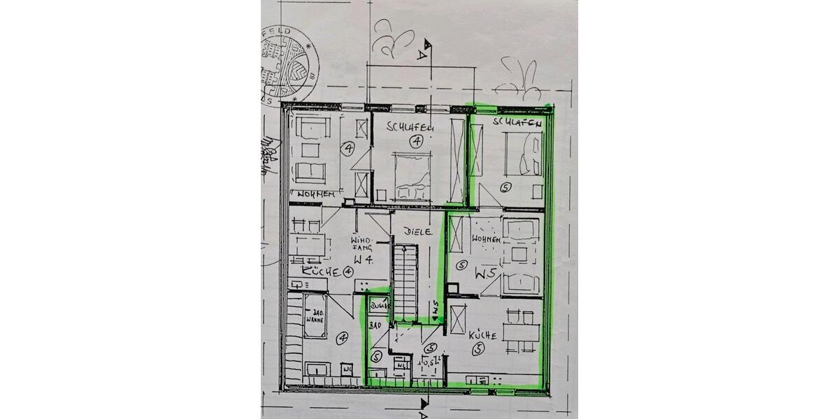 Maisonettenwohnung Bielefeld Schildesche - 3 Zimmer, 66 m&sup2;, 165.000&euro; | Angebot:26931455
