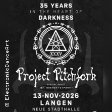 Project Pitchfork - 35 Jahre Jubiläumstour 15.11.2026 Lokschuppen Bielefeld