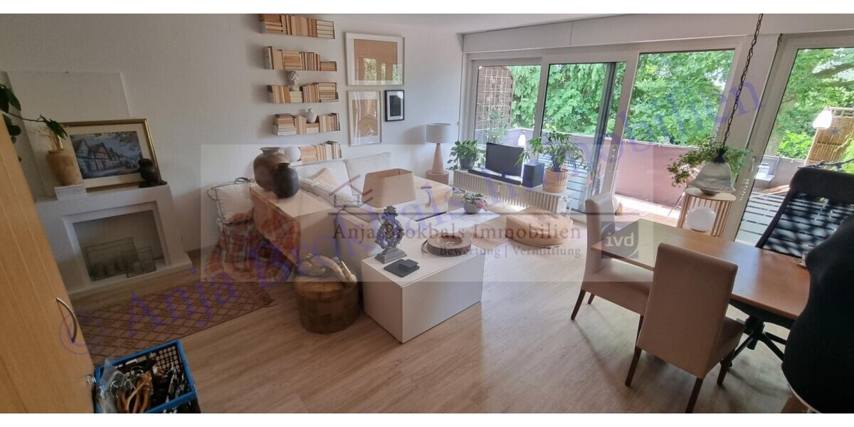 Ruhige Citylage GT: Geräumiges Apartment mit großem Balkon und Stellplatz - für Käufer provisionsfrei - 1- Gütersloh | Angebot:20189855