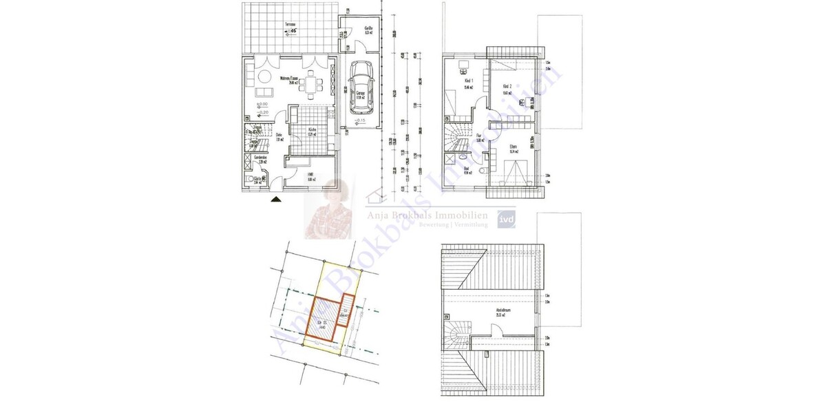 PREVIEW Junge DHH mit Garage in Spexard - provisionsfrei für Käufer - Doppelhaushälfte Gütersloh Isselhorst | Angebot:22286828