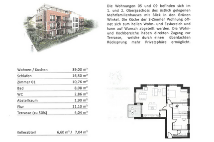 Wohnung Lippstadt - 3 Zimmer, 94 m&sup2;, 1.415&euro; | Angebot:27347606