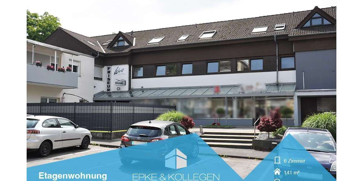 Etagenwohnung Oerlinghausen - 6 Zimmer, 141 m&sup2;, 239.000&euro; | Angebot:27465159