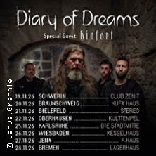 Diary Of Dreams - Tour 2026 21.11.2026 Stereo Live Club