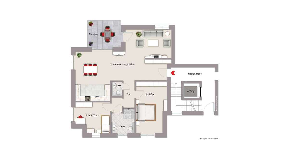 Etagenwohnung Gütersloh - 3 Zimmer, 109 m&sup2;, 565.000&euro; | Angebot:27433141