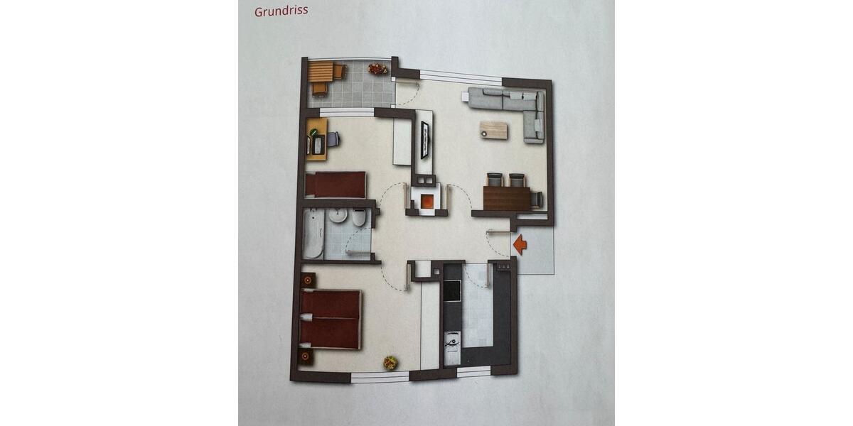 Etagenwohnung Bielefeld Sennestadt - 3 Zimmer, 60 m&sup2;, 157.000&euro; | Angebot:27219069