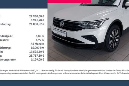 VW Tiguan 28.000 km 29.980 &euro; Rietberg 33397